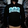Bluza No Face No Name – świecący nadruk, uliczny styl | Imperium Sklep