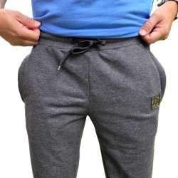 Spodnie dresowe patriotyczne z orłem ciemnoszare | Imperium Sklep