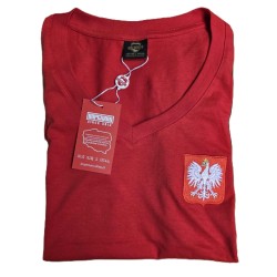 Koszulka damska z Orłem - czerwona