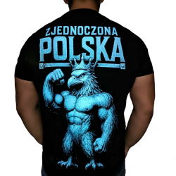 Koszulka ZJEDNOCZONA POLSKA fluorescencyjna