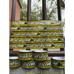 Taśma REFUGEES NOT WELCOME