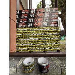 Taśma FCK UPA ANTY UPA I BANDERA