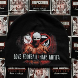 Czapka LOVE FOOTBALL HATE ANTIFA GNLS