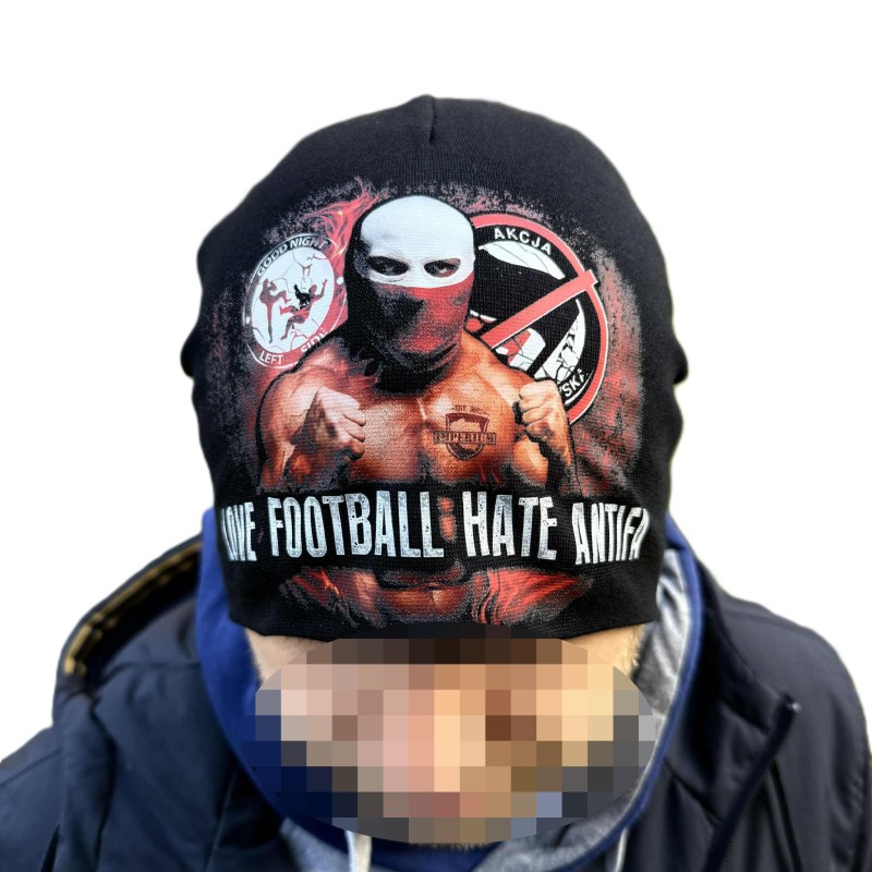 Czapka LOVE FOOTBALL HATE ANTIFA GNLS