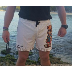 Krótkie spodenki IMPERIUM HOLIDAYS Z MISIEM | Sklep Imperium