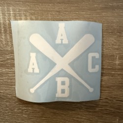 Naklejka samochodowa A.C.A.B.