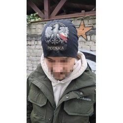 Czapka patriotyczna - Orzeł z Flagą