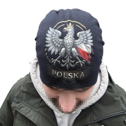 Czapka patriotyczna - Orzeł z Flagą