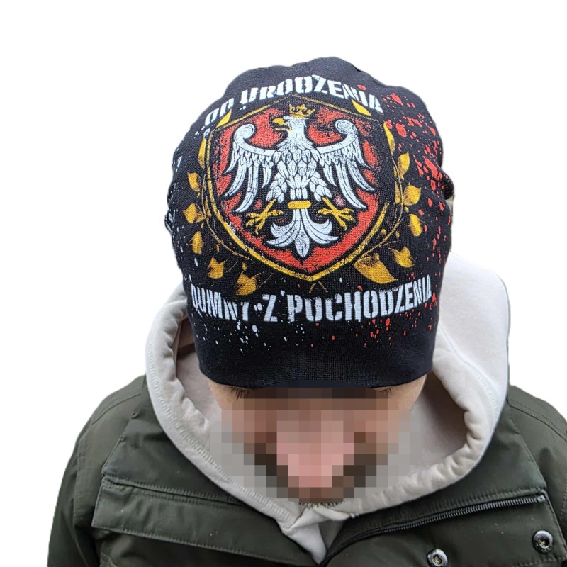 Czapka patriotyczna - Od urodzenia Dumny z Pochodzenia