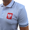 Koszulka czerwona POLO FLAGA POLSKI