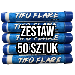 Niebieska Raca Torcia Manna - Zestaw 50 sztuk