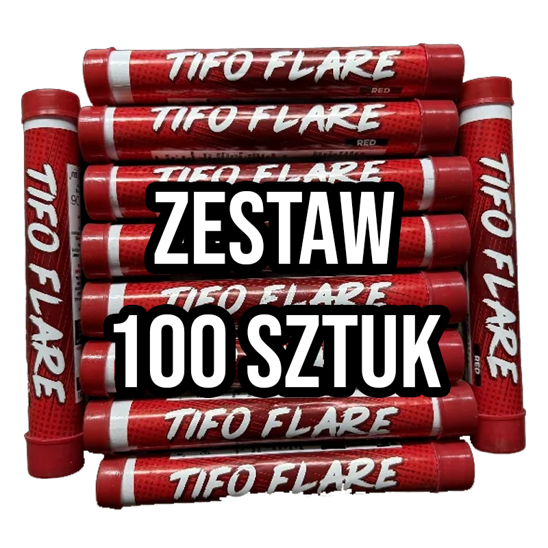 Czerwona Raca Torcia Manna - Zestaw 10 sztuk