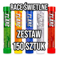Race świetlne - zestaw 150 sztuk