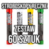 Stroboskopy ręczne - zestaw 60 sztuk