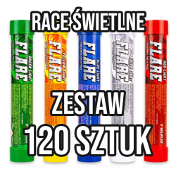 Race świetlne - zestaw 150 sztuk