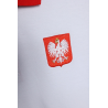Koszulka POLO biało-czerwona z Godłem Polski