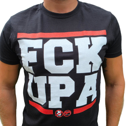 Koszulka FCK UPA - anty upa - czarna