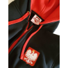 Czarna bluza rozpinana z Godłem Polski