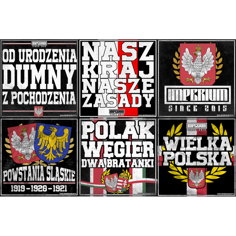 Vlepki Patriotyczne - zestaw