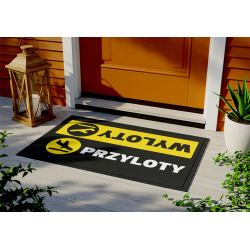 Wycieraczka „Wyloty i przyloty” – motyw lotniczy | Imperium