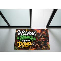 Wycieraczka „Wolność Tomku w swoim domku” – kolorowy wzór | Imperium