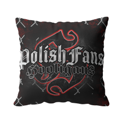 Poduszka „Polish Fans Hooligans” - gotycki wzór | Imperium
