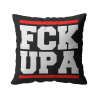 Poduszka „FCK UPA” - czarna z białym napisem | Imperium