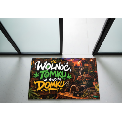 Wycieraczka „Wolnoć Tomku w swoim domku” – kolorowy wzór | Imperium