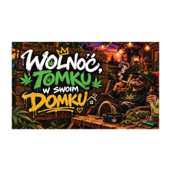 Wycieraczka „Wolnoć Tomku w swoim domku” – kolorowy wzór | Imperium