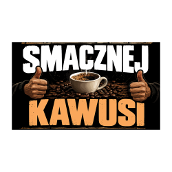 Wycieraczka „Smacznej kawusi” – dla kawosza | Imperium