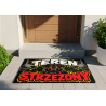 Wycieraczka „Teren strzeżony” – rottweiler | Imperium