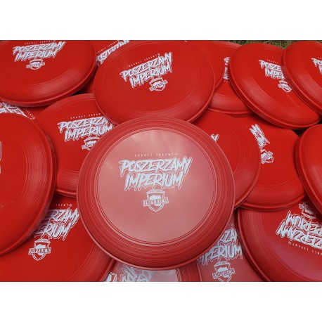 Frisbee POSZERZAMY IMPERIUM czerwone