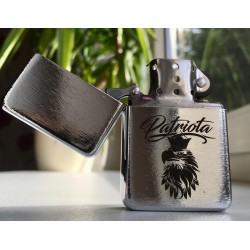 Zapalniczka PATRIOTA srebrna
