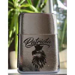 Zapalniczka PATRIOTA srebrna