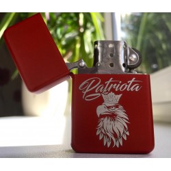 Zapalniczka PATRIOTA czerwona