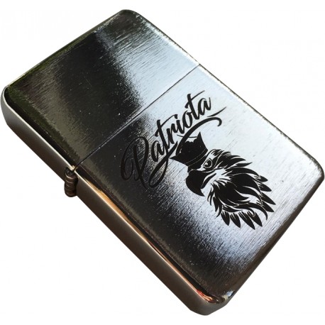 Zapalniczka PATRIOTA srebrna