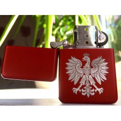 Zapalniczka patriotyczna ORZEŁ czerwona