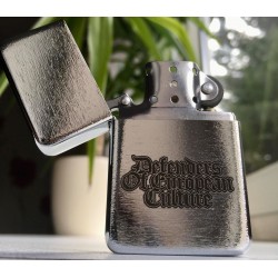 Zapalniczka DEFENDERS OF EUROPEAN CULTURE srebrna
