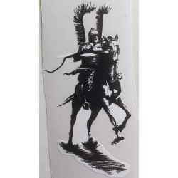 Naklejka samochodowa HUSARIA