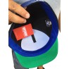 Czapka SNAPBACK IMPERIUM czarna z niebieskim daszkiem