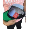 Czapka SNAPBACK PROUD TO BE POLISH szara z czarnym daszkiem