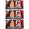 Naklejka Z FRAJERAMI NIE GADAM na samochód