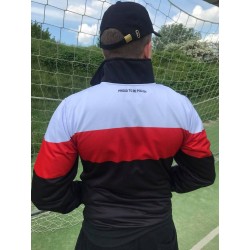 Bluza poliestrowa PROUD TO BE POLISH czarno-biało-czerwona