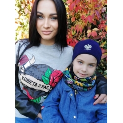 Półkomin polarowy KWIATY