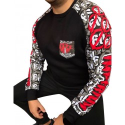 Bluza ANTY 60-TKA KIESZONKA bez kaptura
