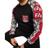 Bluza ANTY 60-TKA KIESZONKA bez kaptura