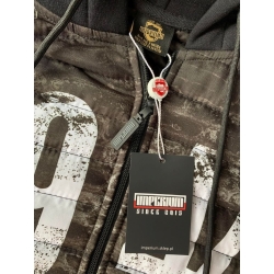 Bluza pikowana rozsuwana HOŁD z kapturem