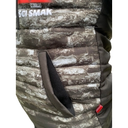 Bluza pikowana rozsuwana HOŁD z kapturem