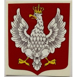 Naklejka na samochód ORZEŁ II RP mała