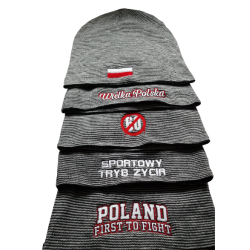 Dwukolorowa czapka Anty 60